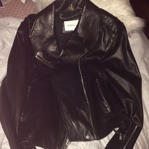 BCBG leather jacket